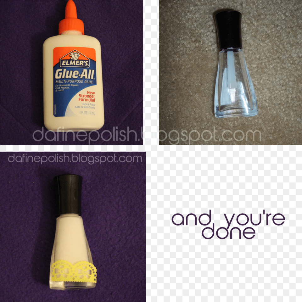 Ensure Your Polish Bottle Is Fully Empty Amp Clean Elmer39s Glue All Multipurpose Glue, Lotion, Cosmetics Free Png Download