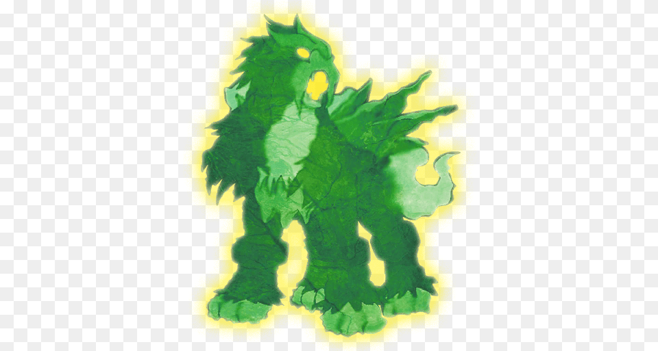 Entei Sea Mythical Creature, Green, Leaf, Plant Free Png