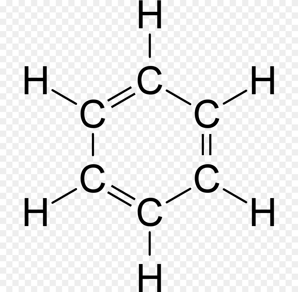 Enter Description Here Benzene Structure, Gray Free Png Download