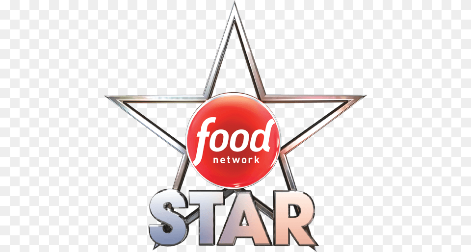 Enter For A Chance To Win Unique Food Food Network Star Logo, Symbol, Cross, Road Sign, Sign Free Png Download