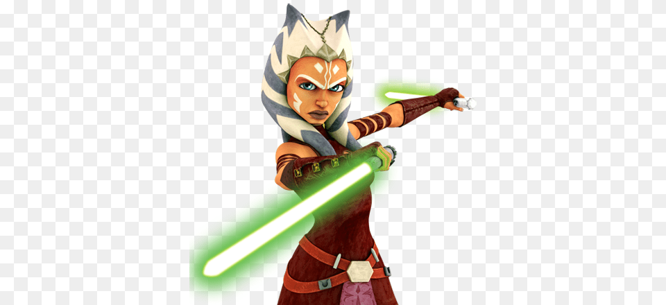 Enter Description Here Ahsoka Tano From Star Wars The Clone Wars, Clothing, Costume, Person, People Png Image