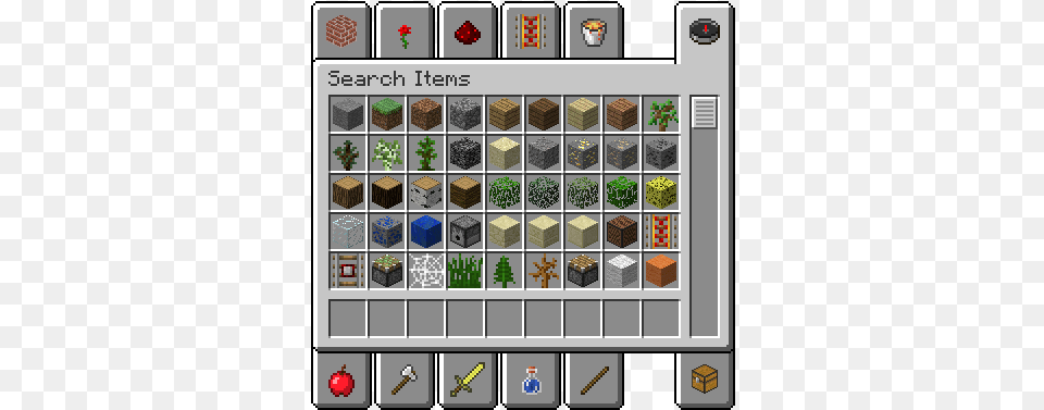 Enter Image Description Here Minecraft Redstone Blocks In Inventory Free Transparent Png