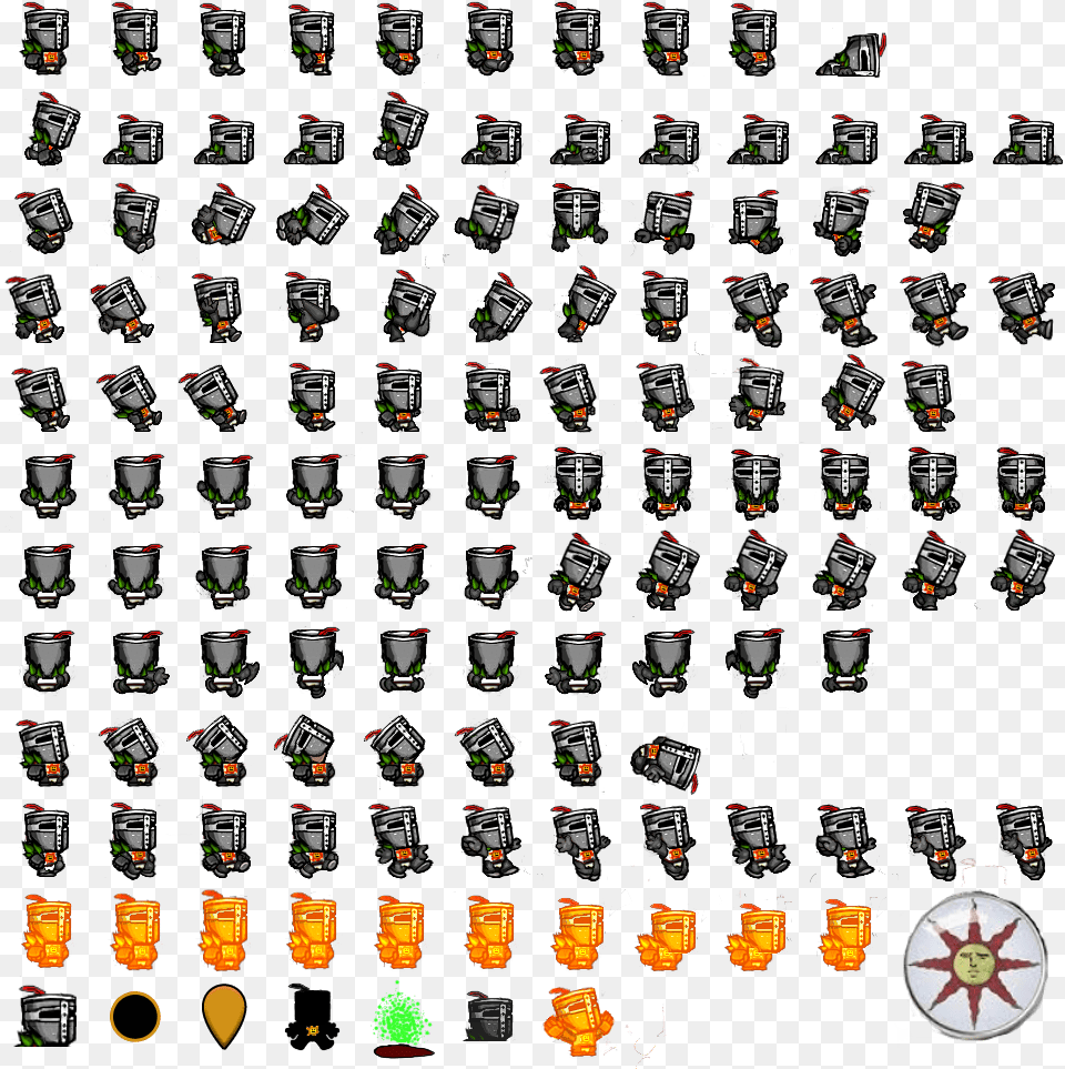 Enter The Gungeon Sprite Sheet, Text, Helmet Free Png