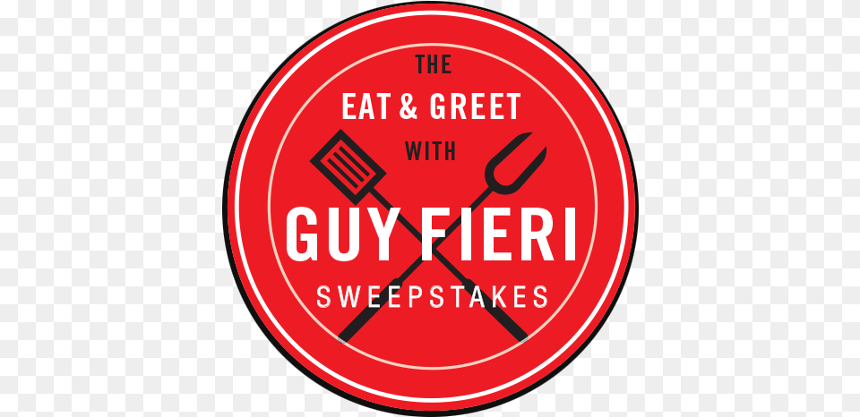 Enter To Win An Exclusive Experience With Guy Fieri Circle, Cutlery, Fork, Disk Free Png