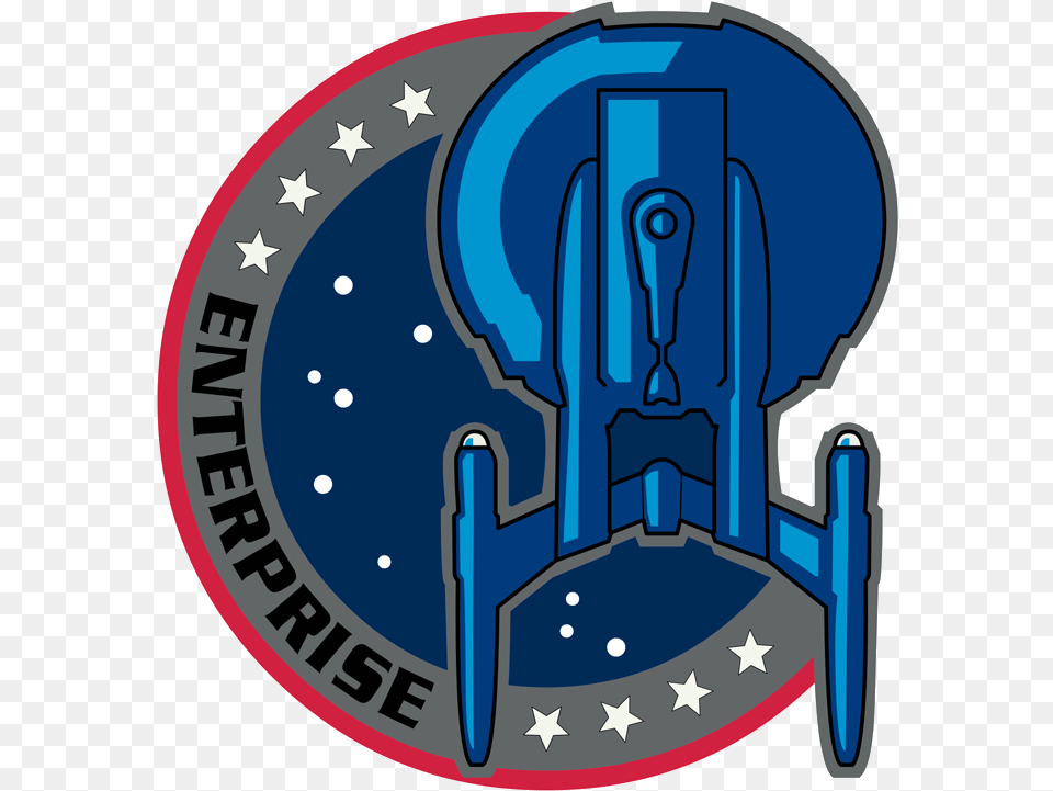 Enterprise Patch Logo Star Trek Enterprise, Furniture, Chair, Home Decor, Emblem Png Image