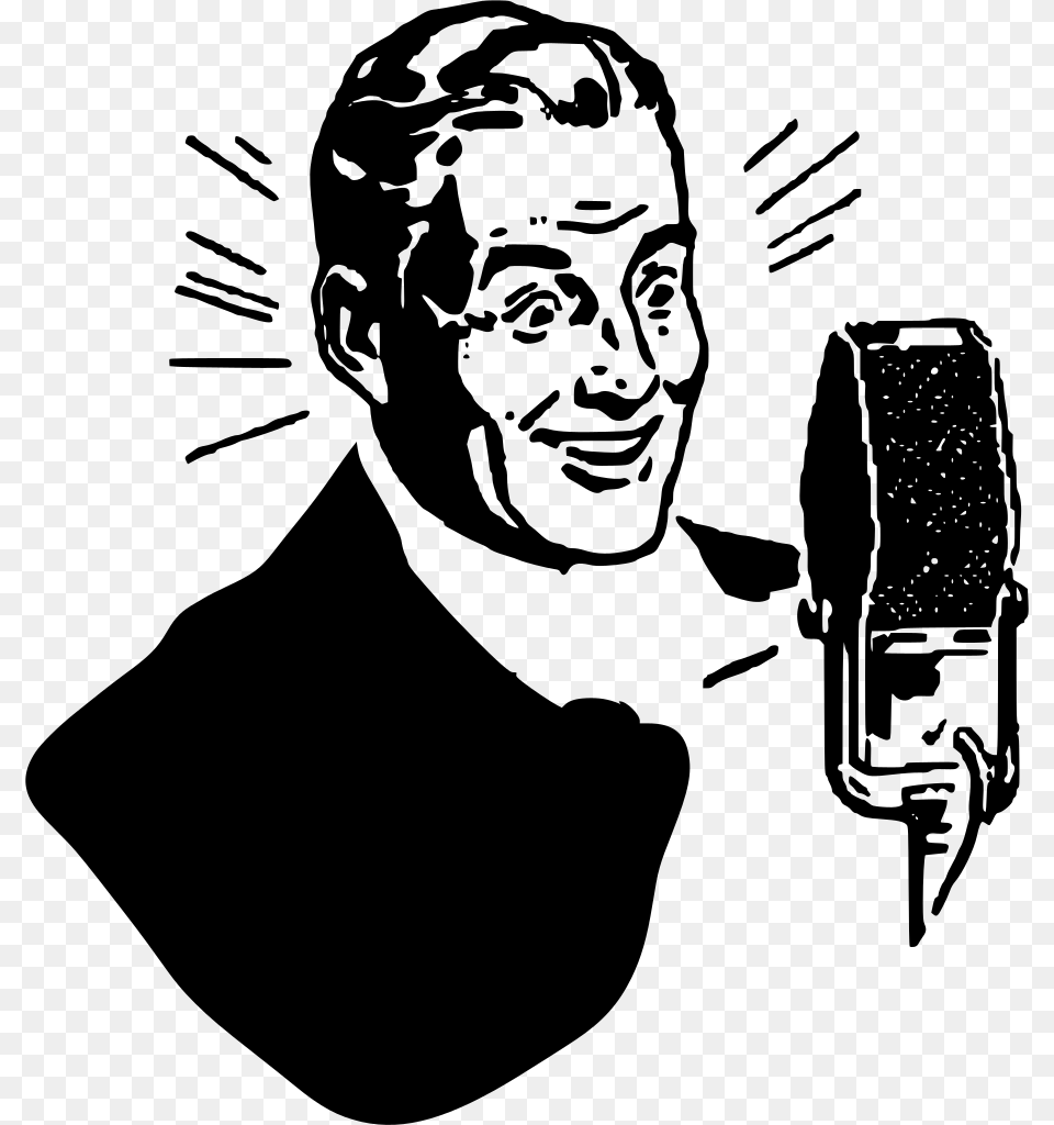 Entertainers Clipart, Gray Png