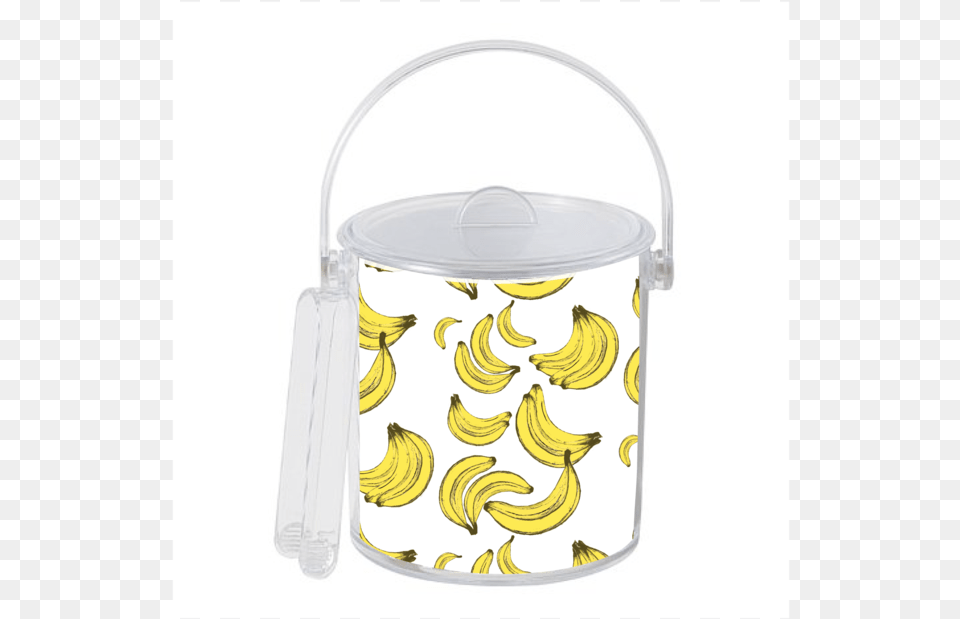 Entertaining Amp Bar Bananas Ice Bucket Katie Kime Bananas Tray, Banana, Food, Fruit, Plant Free Transparent Png
