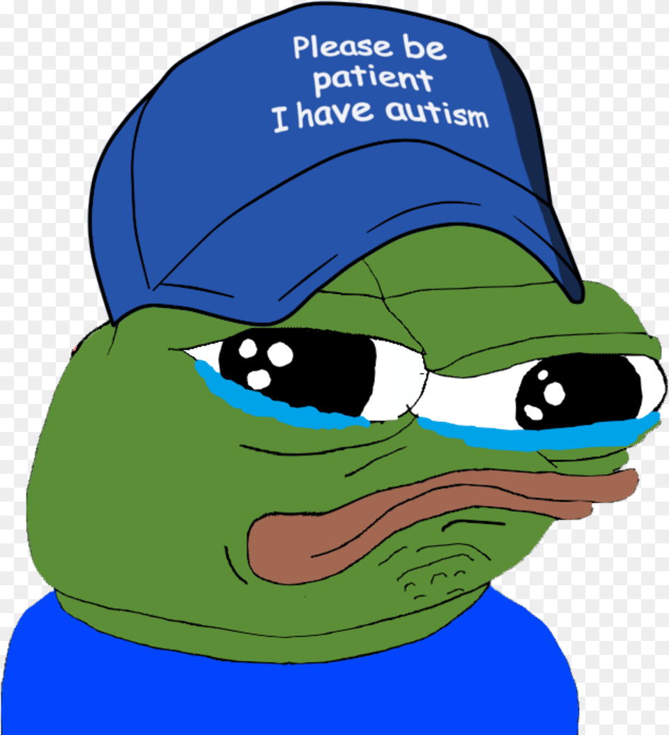 Entertaining Monkas Memes Sad Pepe Party Hat, Baseball Cap, Cap, Clothing, Baby Png Image