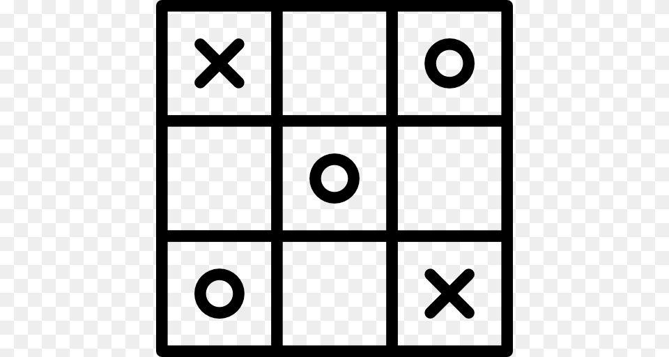 Entertainment Game Hobbies And Time Tic Tac Toe Circles, Gray Free Png