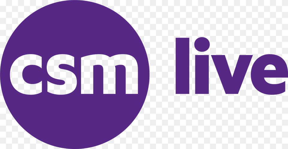 Entertainment Llp Csm Live Logo Circle, Purple Free Png Download