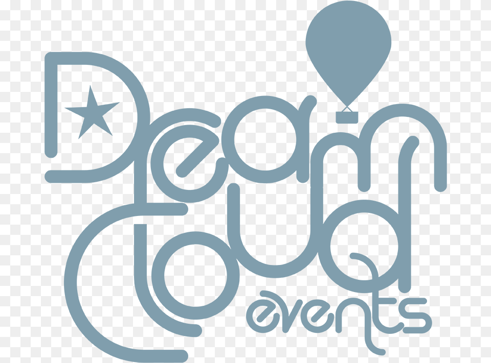 Entertainment Logo Design For Dream Cloud Events In Illustration, Balloon, Bulldozer, Machine, Text Png