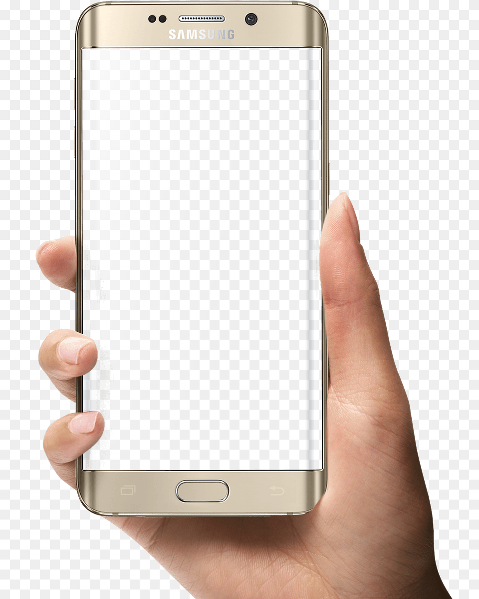 Entertainment Samsung Galaxy S6 Edge Plus The Official Hand Mobile Frame, Electronics, Mobile Phone, Phone, Iphone Free Png Download
