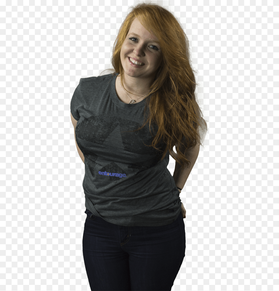 Entourage Girl, Adult, T-shirt, Sleeve, Person Free Png