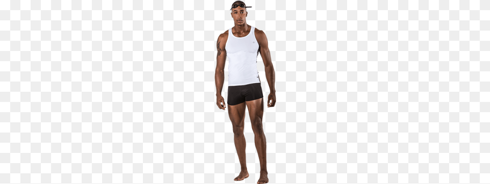 Entourage Photoshop Swimming Pools Crowd Persona Negra, Clothing, Shorts, Undershirt, Vest Free Png