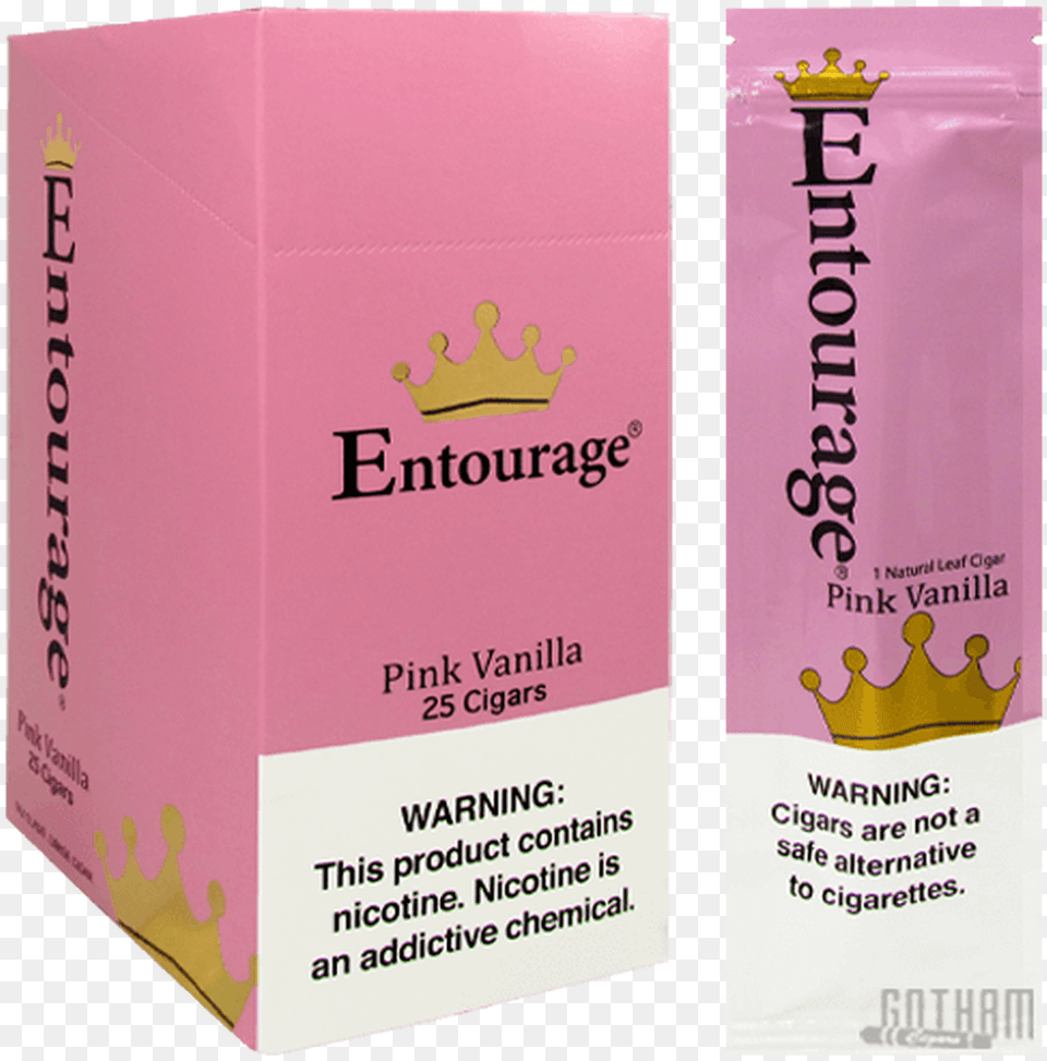 Entourage Pink Vanilla Carton, Box, Cardboard Free Transparent Png