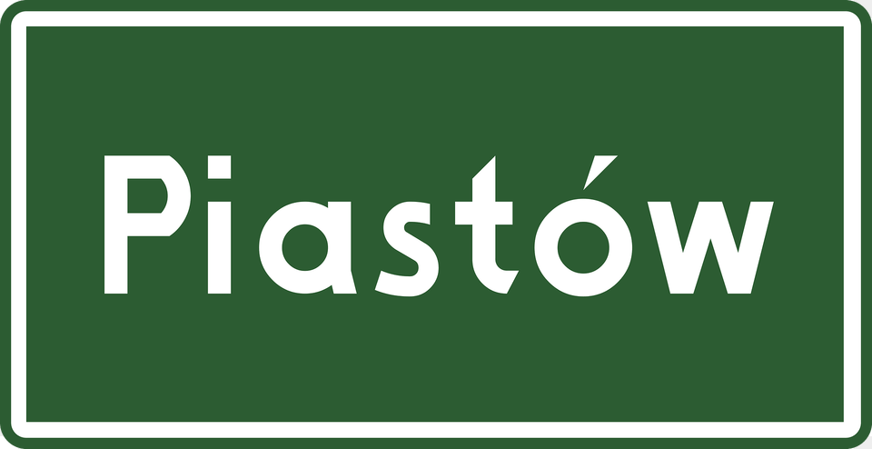 Entrance To Locality Sign In Poland Clipart, Symbol, Road Sign Free Png Download