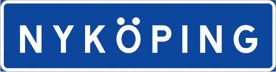 Entrance To Locality Sign In Sweden Clipart, Symbol, Text, Road Sign Png