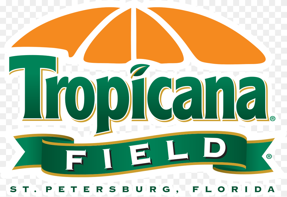 Entrance Tropicana Field Parking, Logo, Architecture, Building, Hotel Free Png Download