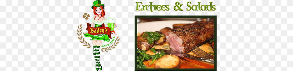 Entrees Amp Salads Web Everyone Loves Shower Curtain, Steak, Food, Meat, Pork Free Png Download