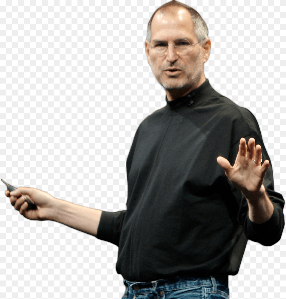 Entrepreneur Background Image Steve Jobs Polo Neck, Body Part, Person, Finger, Hand Png