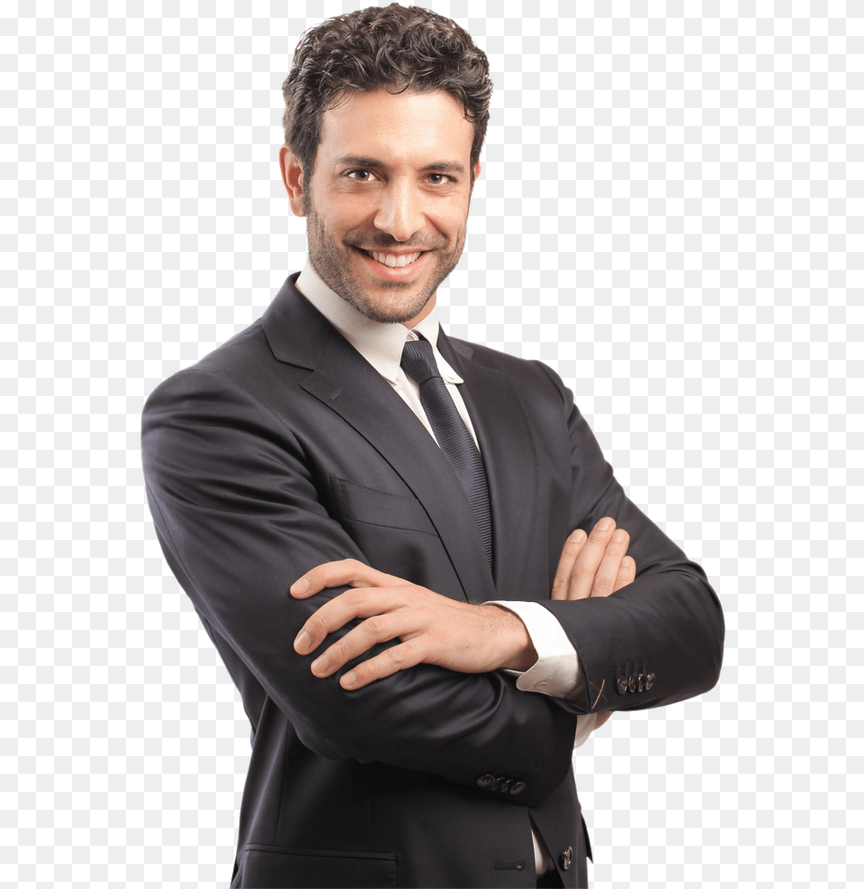 Entrepreneur Man In Suit With Arms Folded, Accessories, Tie, Portrait, Photography Free Png Download