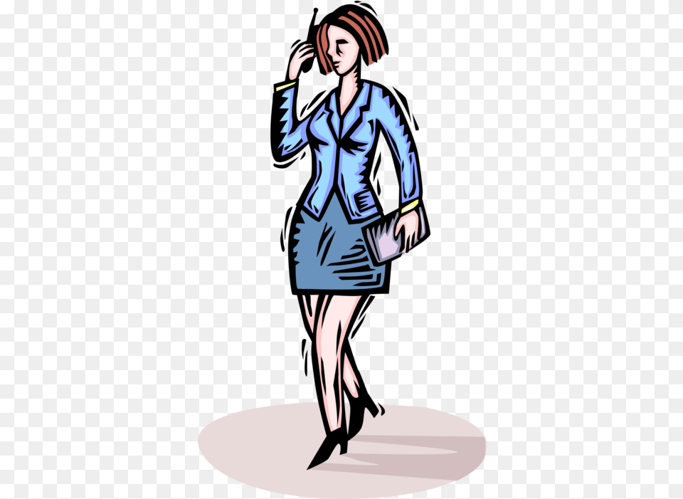 Entrepreneur In Conversation Vector Image For Women, Sleeve, Book, Clothing, Comics Free Png Download