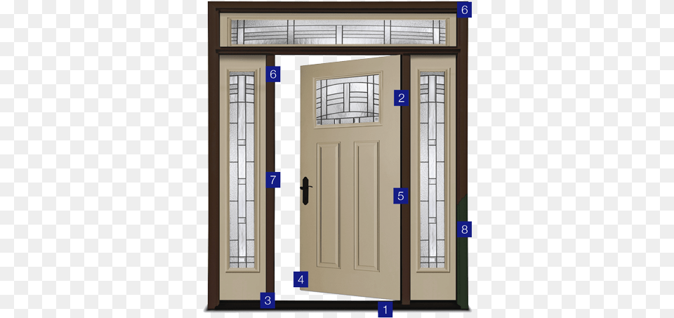 Entry Doors Butler Pa Window On Top Of Door, Architecture, Building, Housing, House Free Transparent Png