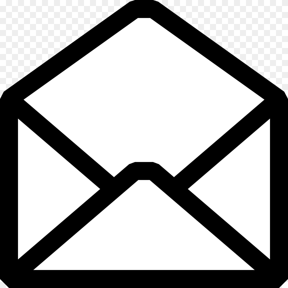 Envelope Clipart Mail Cute Borders Vectors Animated Black Free Transparent Png