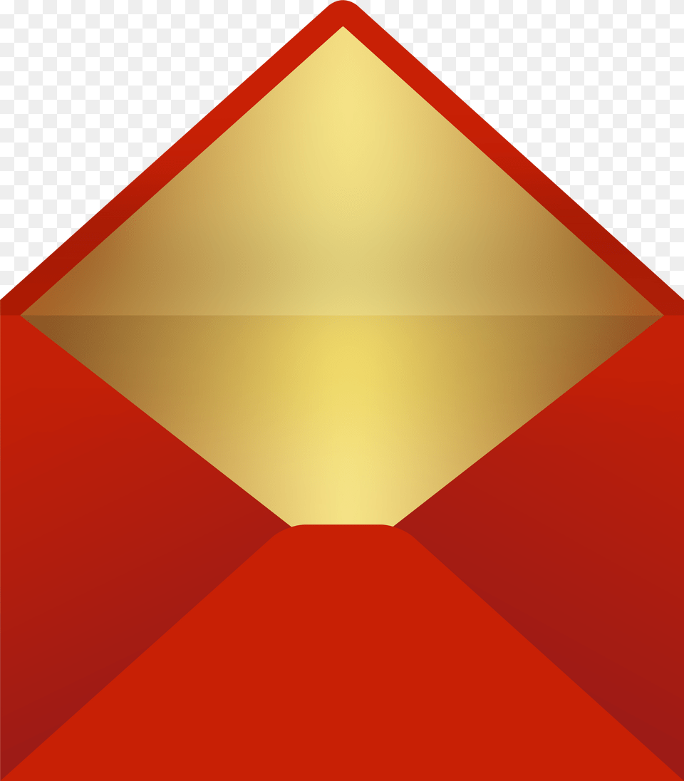 Envelope Red Gold Clip Art Gallery Transparent Free Png Download