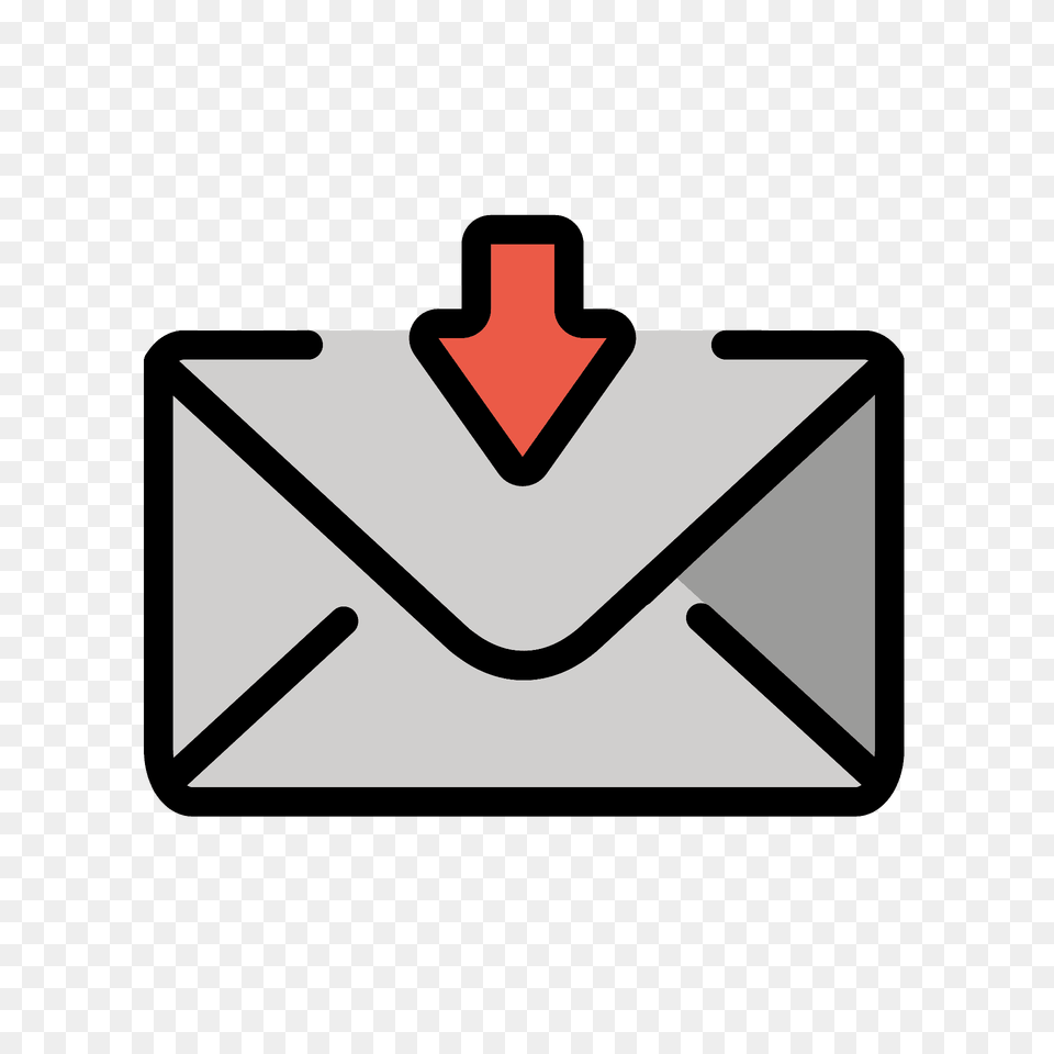 Envelope With Arrow Emoji Clipart, Mail Free Png