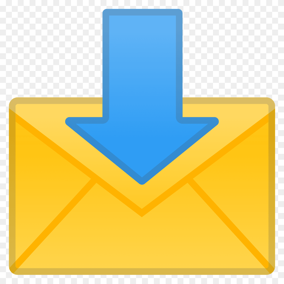 Envelope With Arrow Emoji Clipart, Mail Png Image