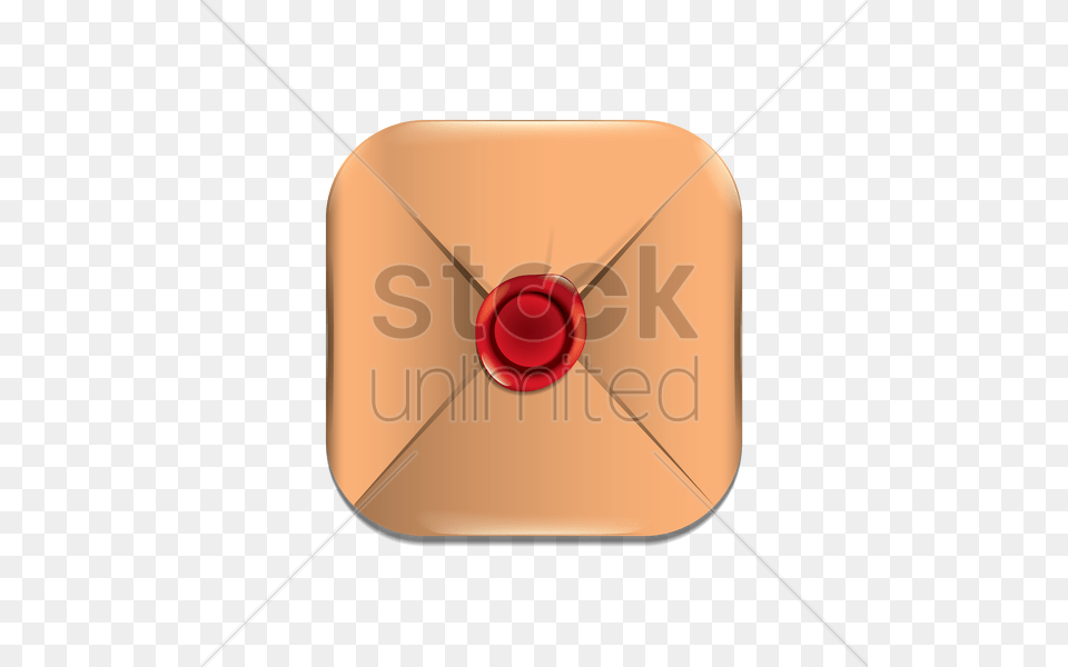 Envelope With Wax Seal Vector Image, Wax Seal, Accessories Free Png Download