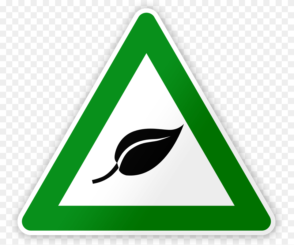 Environment Clipart Environmentalist, Sign, Symbol, Triangle, Road Sign Free Transparent Png