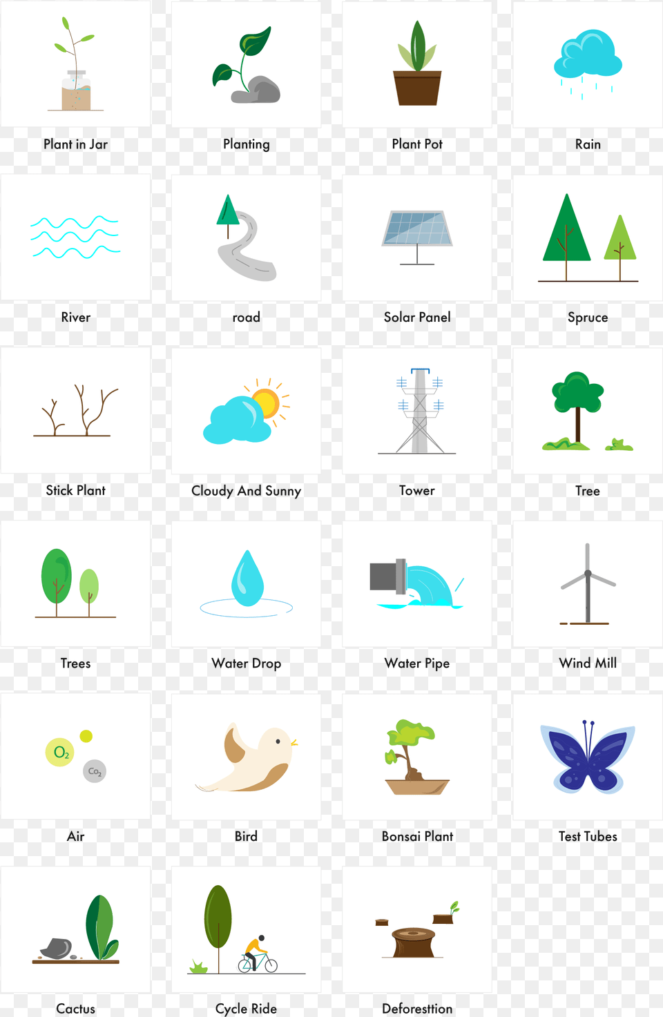 Environment Color Icons Software, Leaf, Plant, Potted Plant, Person Png