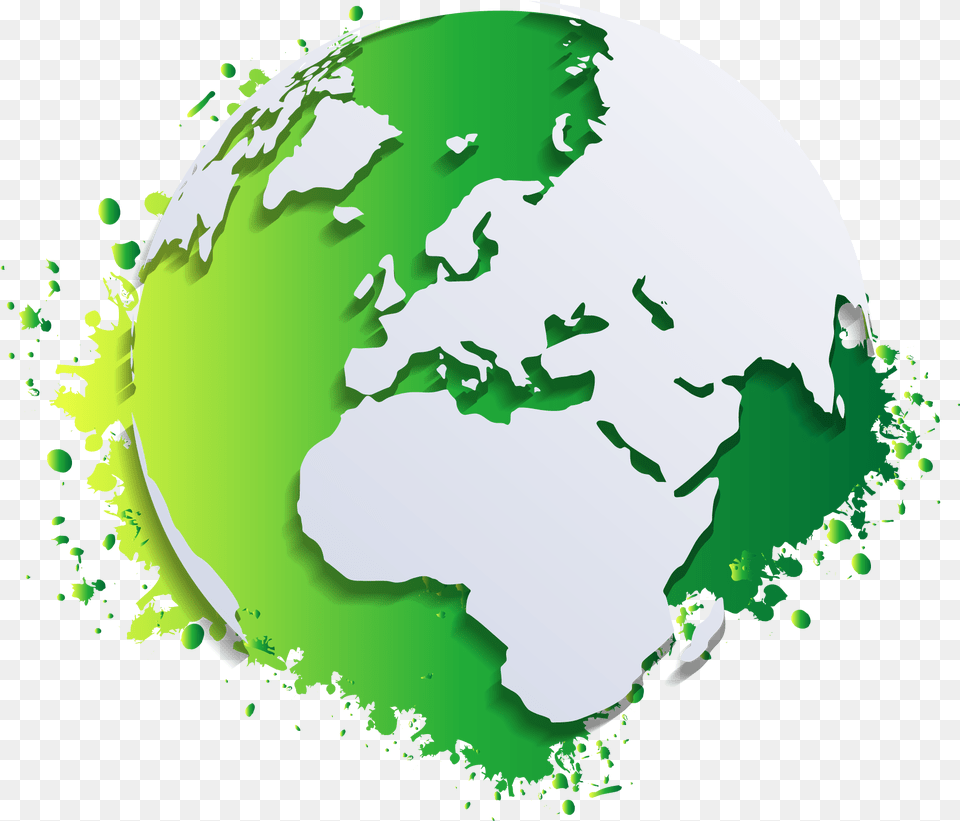 Environment Vector Earth, Astronomy, Planet, Outer Space, Globe Free Png Download