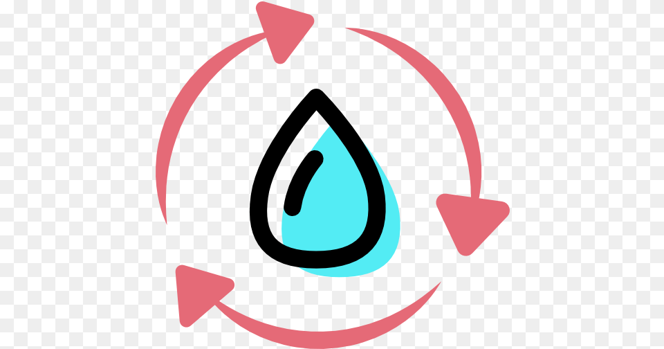 Environmental Airtech Vacuum Water Cycle Icon, Recycling Symbol, Symbol, Animal, Fish Free Png
