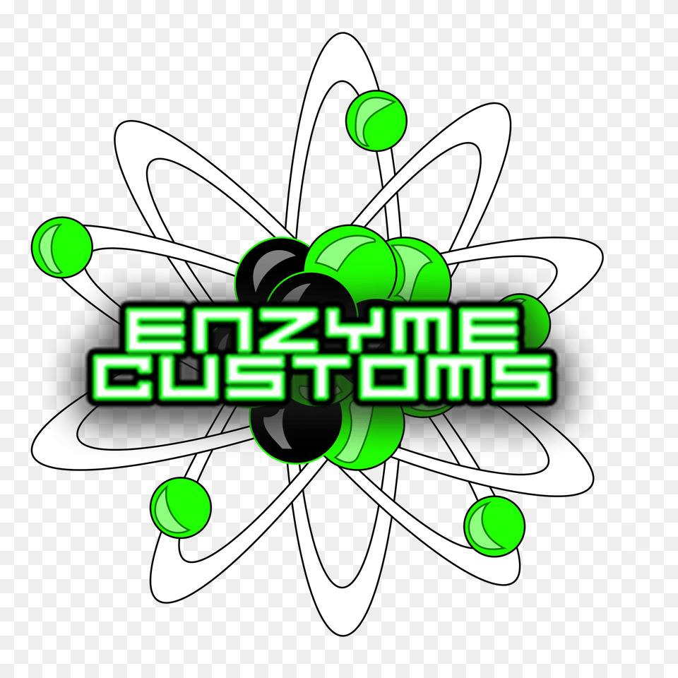 Enzyme Customs Logo Game Controller Clipart Full Size Clip Art, Graphics, Green, Bulldozer, Machine Free Png Download