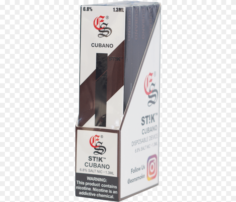 Eon Smoke Stik Cubano Eon Stik Cubano, Box, Cardboard, Carton Png