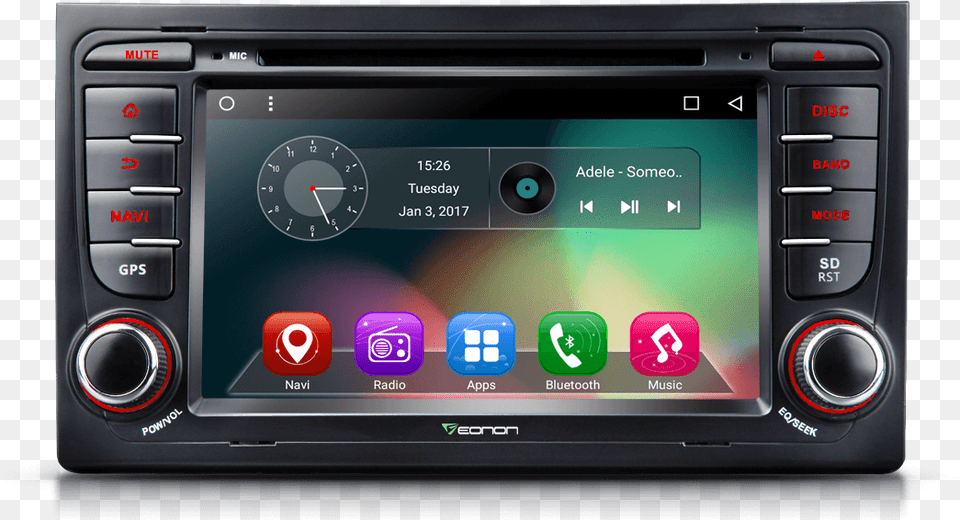 Eonon Head Unit Audi, Electronics, Stereo, Computer Hardware, Hardware Free Png