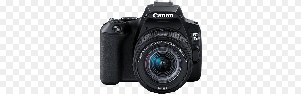 Eos 250d Canon Eos 250d 18 55mm Kit Black, Camera, Digital Camera, Electronics Free Transparent Png