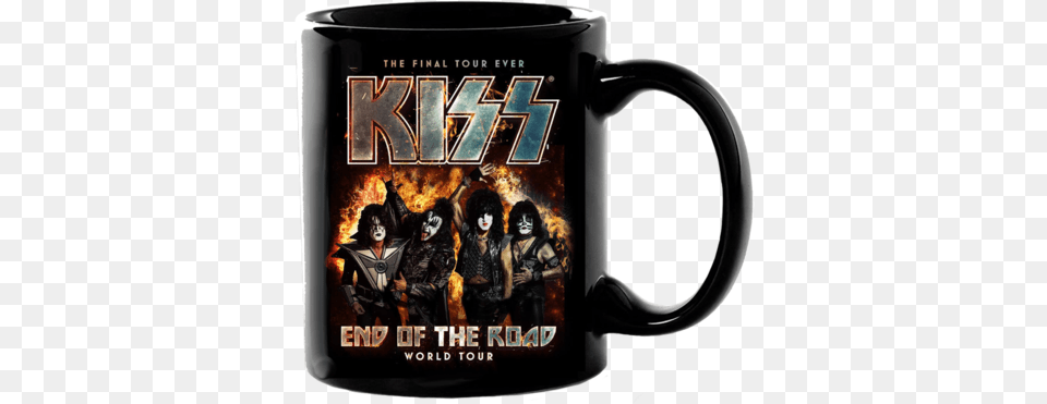 Eotr Coffee Mug Kiss End Of The Road World Tour, Cup, Adult, Person, Female Free Transparent Png