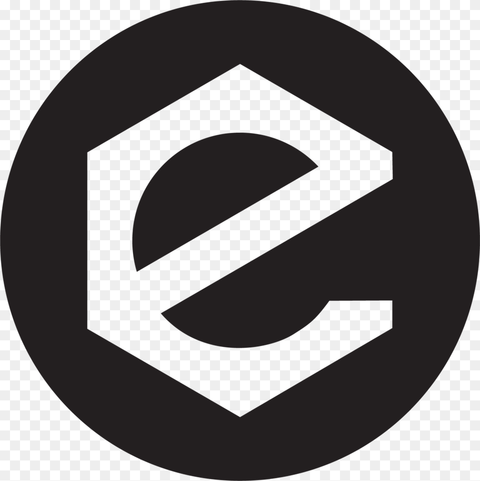 Ep Logo Symbol Outline Circle, Sign, Disk, Text Free Transparent Png