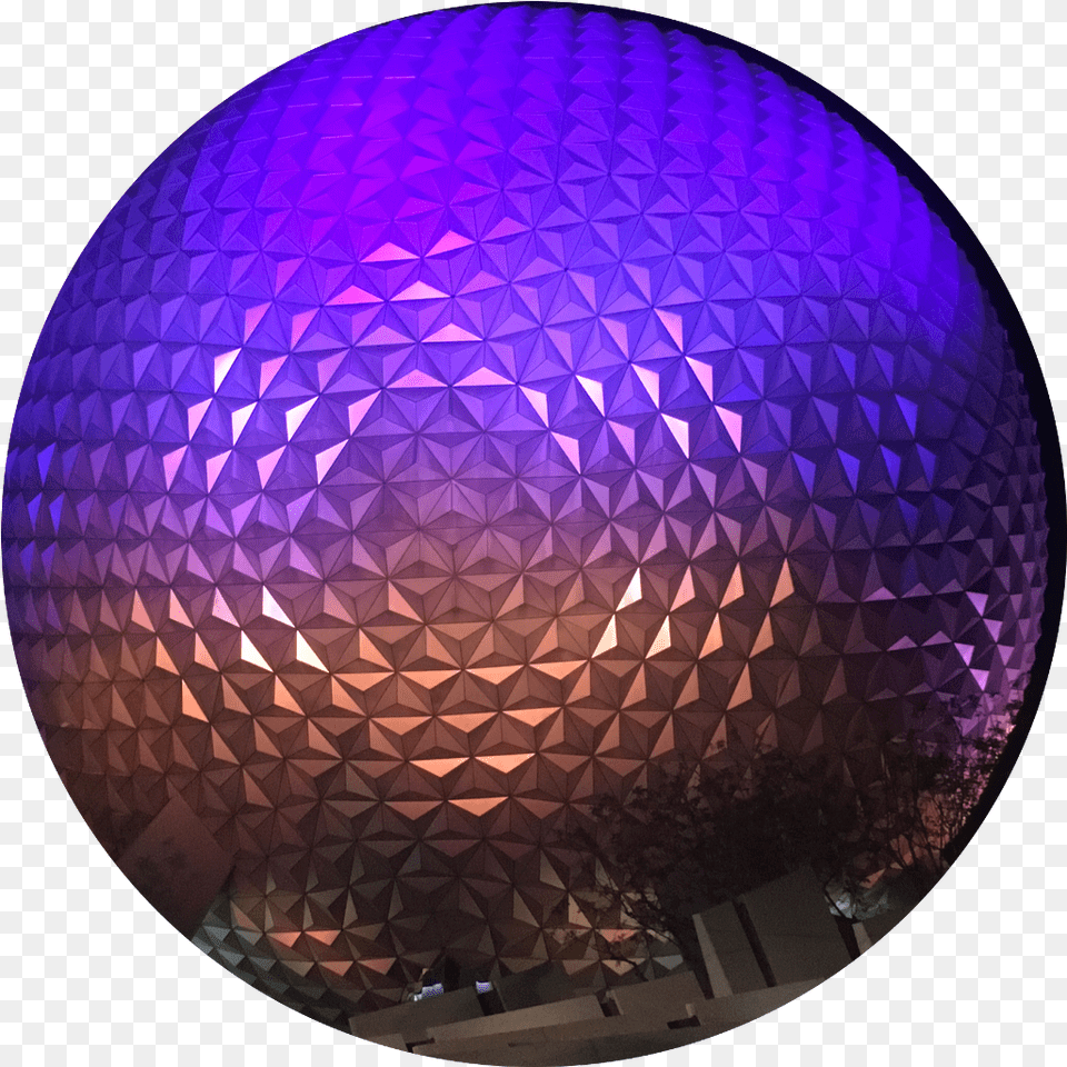 Epcot Disney Epcot, Lighting, Sphere, Purple, City Free Png