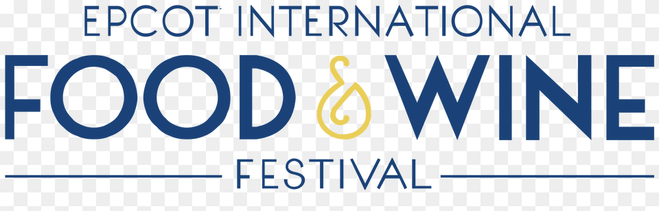 Epcot International Food And Wine Festival Archives, Logo, Alphabet, Ampersand, Symbol Png Image