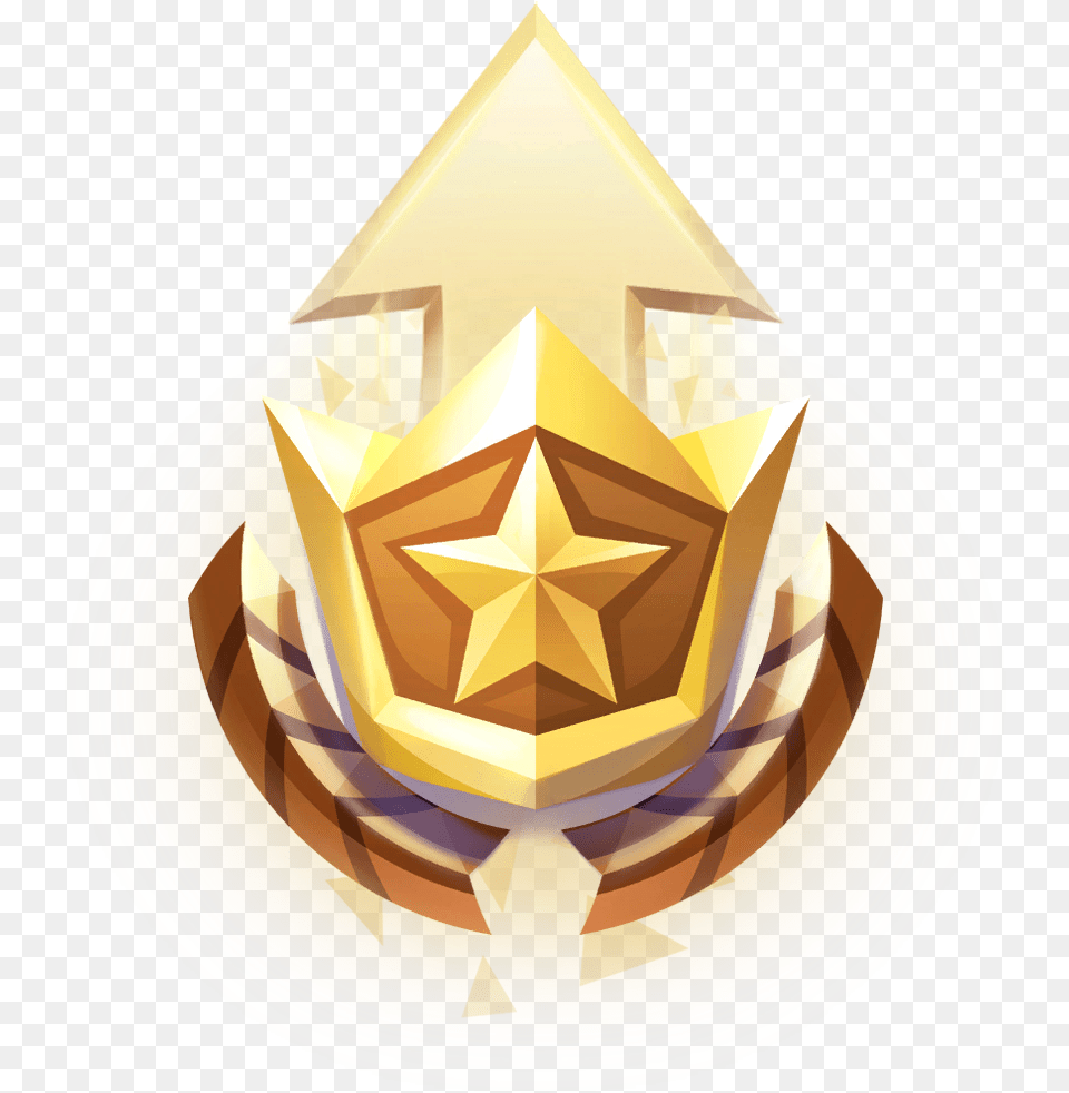Epic Battle Pass Tiers Misc Fortnite Battle Pass Logo, Clothing, Gold, Hat Png
