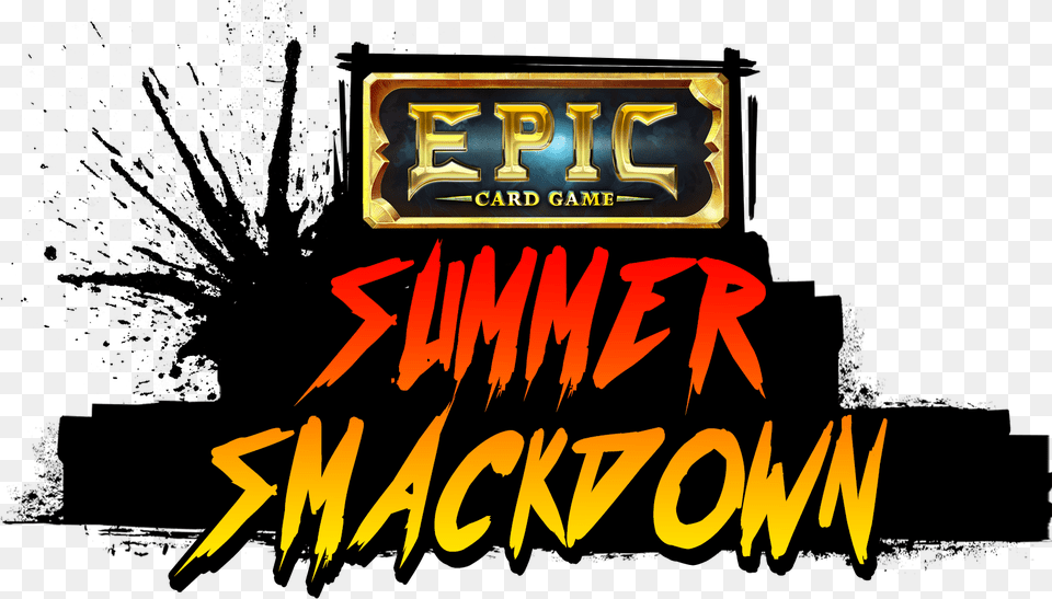 Epic Card Game Summer Smackdown Poster, Gambling, Slot Free Png Download