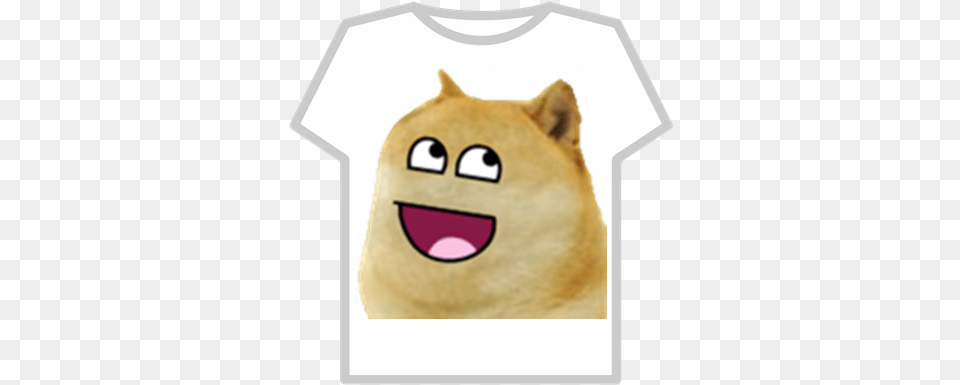 Epic Face Doge Roblox Roblox Metals T Shirt, Bag, Clothing, T-shirt Png Image