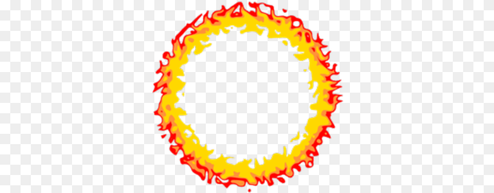 Epic Flame Circle Circle, Fire, Plant, Pollen Free Png