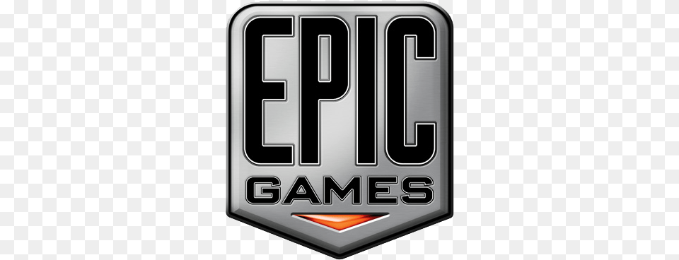 Epic Games Logo Epic Games Logo, License Plate, Transportation, Vehicle, Symbol Free Png Download