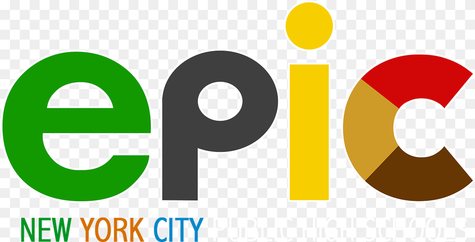 Epic Logo For Dark Background Epic High School North, Text, Number, Symbol, Disk Free Png Download